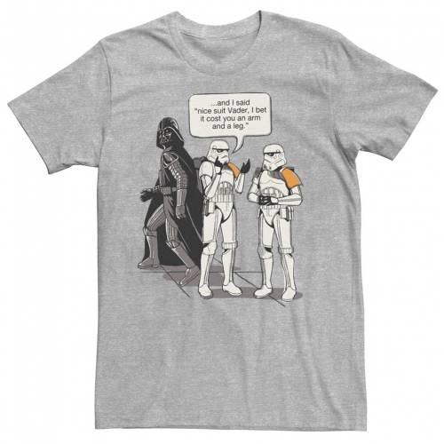 激安の 楽天市場 Licensed Character キャラクター Tシャツ ヘザー スターウォーズ Heather Licensed Character Trooper Joke Tee Athletic メンズファッション トップス Tシャツ カットソー スニケス 送料無料 Advance Com Ec