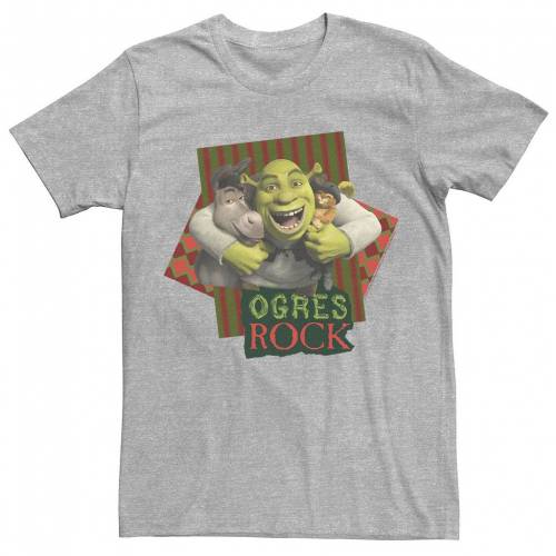 お気にいる Licensed Character キャラクター Tシャツ ヘザー Heather Licensed Character Shrek The Third Ogres Rock Best Friends Tee Athletic メンズファッション トップス Tシャツ カットソー 50 Off Josenopolis Mg Gov Br