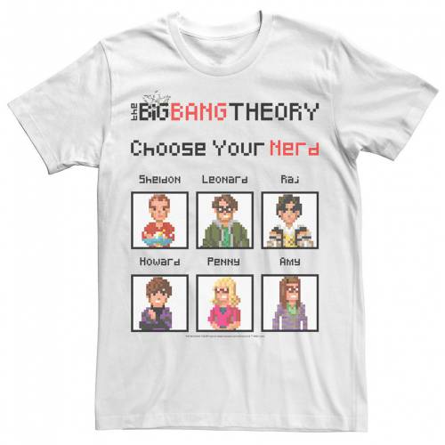 ランキング上位のプレゼント Licensed Character キャラクター ゲーム Tシャツ 白色 ホワイト Game Licensed Character Big Bang Theory Choose Your Nerd Tee White メンズファッション トップス Tシャツ カットソー スニケス 人気ブランド新作豊富 Allengine Cl