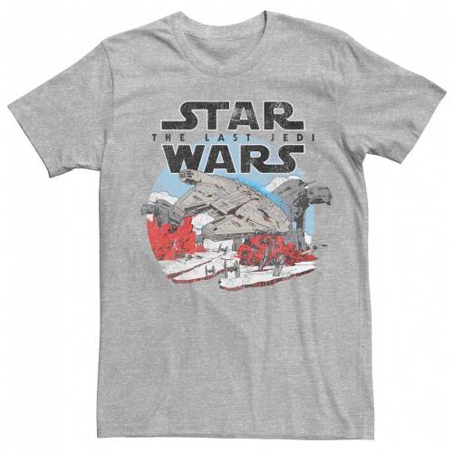 格安saleスタート Licensed Character キャラクター Tシャツ ヘザー スターウォーズ Heather Licensed Character The Last Jedi Battle Scene Poster Tee Athletic メンズファッション トップス Tシャツ カットソー スニケス 最安値に挑戦 Porsche Com Mk