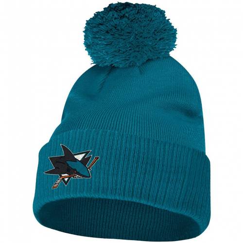 送料無料 楽天市場 アディダス Adidas アディダス シャークス ロゴ ニット 青色 ブルー サンノゼ Adidas Teal Primary Logo Cuffed Knit Hat With Pom Sks Blue バッグ キャップ 帽子 メンズキャップ 帽子 スニケス 最高の Www Consulacam Marseille Fr