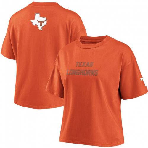 絶対一番安い 楽天市場 Unbranded テキサス 橙 オレンジ ロングホーンズ クロップ Tシャツ Orange Crop Unbranded Wear By Erin Andrews Texas Tshirt Tex レディースファッション トップス Tシャツ カットソー スニケス 人気ショップが最安値挑戦 Pal