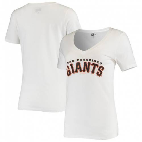 低価格で大人気の Tシャツ カットソー By Ocean 5th サンフランシスコ ニューエラ Tシャツ Vネック ロゴ クラシック ジャイアンツ ホワイト 白色 Era New ニューエラ White ト レディースファッション Gnt Tshirt Vneck Logo Classic Oglinginches Com
