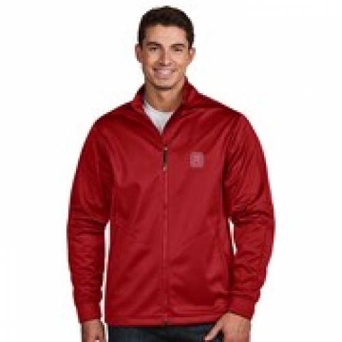 定番の冬ギフト コート ジャケット アンティグア メンズファッション Nst Jacket Waterproof Wolfpack Antigua Red Golf State ノースカロライナ レッド 赤 ジャケット ゴルフ ウルフパック スケートボード カロライナ ノース Antigua Dgb Gov Bf