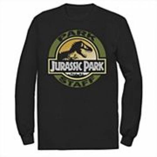 50 Off 黒色 Tシャツ スリーブ アイコン パーク キャラクター Character Licensed ブラック Tシャツ トップス メンズファッション Black Tee Skeleton Trex Icon Staff Park Jurassic Character Licensed Sleeve 長袖 Kkoh111