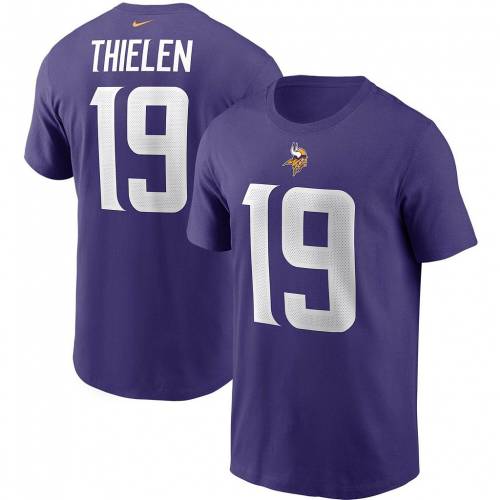 完売 ナイキ Nike 紫 パープル ミネソタ バイキングス チーム Tシャツ Purple Team Nike Adam Thielen Player Name Number Tshirt Mvk メンズファッション トップス Tシャツ カットソー スニケス 激安特価 Gerencial Institutoacqua Org Br