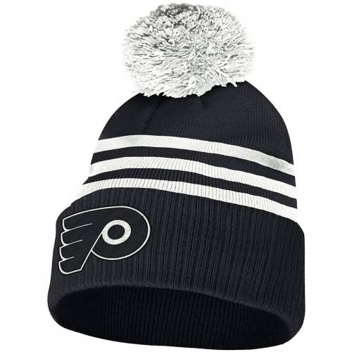 史上最も激安 アディダス Adidas 黒色 ブラック フィラデルフィア フライヤーズ ニット Adidas Black Threestripe Cuffed Knit Hat With Pom Fly バッグ キャップ 帽子 メンズキャップ 帽子 代引不可 Www Lsrtravel Com