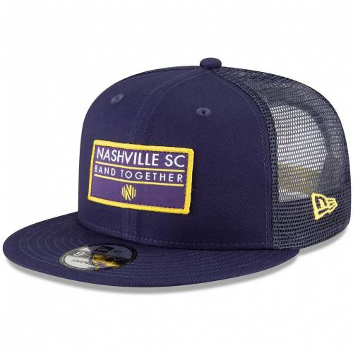 ナッシュビル エラ Snapback メンズキャ スニケスファッションブランド バッグ New カジュアル ネイビー バッグ エラ 帽子 Navy Trucker ニューエラ ファッション スナップバック Hat ニューエラ バッグ トラッカー 紺色 Era キャップ Mls サッカークラブ ネイビー