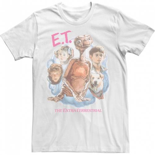 超ポイントバック祭 Licensed Character キャラクター Tシャツ 白色 ホワイト Licensed Character Et The Extra Terrestrial Group 2 Shot Tee White メンズファッション トップス Tシャツ カットソー お買得 Esdm Jatimprov Go Id