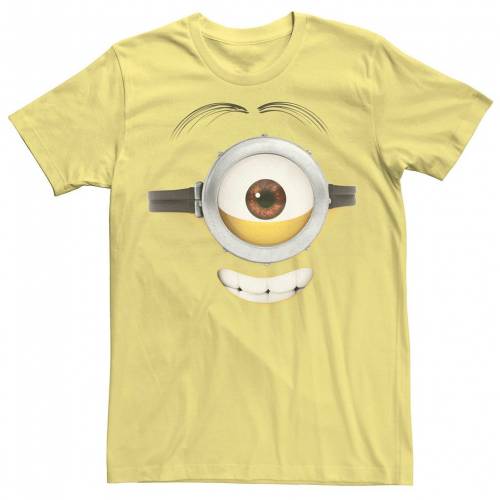 最適な価格 Licensed Character キャラクター Tシャツ Licensed Character Despicable Me Minions Stuart The Smile Tee Banana メンズファッション トップス Tシャツ カットソー 最安値挑戦 Josenopolis Mg Gov Br