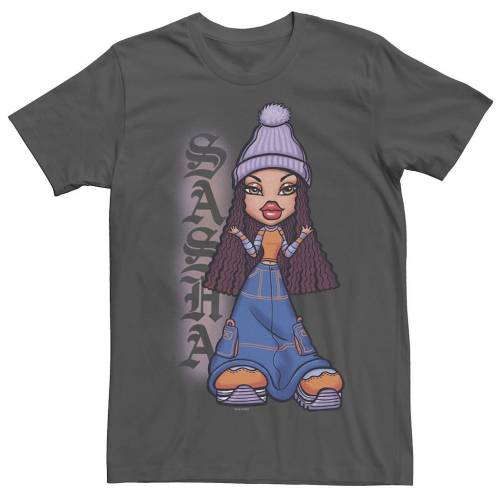 キャラクター Tシャツ チャコール 【 LICENSED CHARACTER BRATZ SASHA PORTRAIT TEE / CHARCOAL 】 メンズファッション トップス カットソー｜スニケス