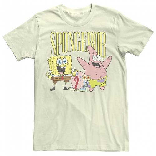 正規品 楽天市場 Licensed Character キャラクター スポンジボブ Tシャツ ナチュラル Licensed Character Spongebob Squarepants Best Friends Poster Tee Natural メンズファッション トップス Tシャツ カットソー スニケス 美しい Saberespoder Com Bo