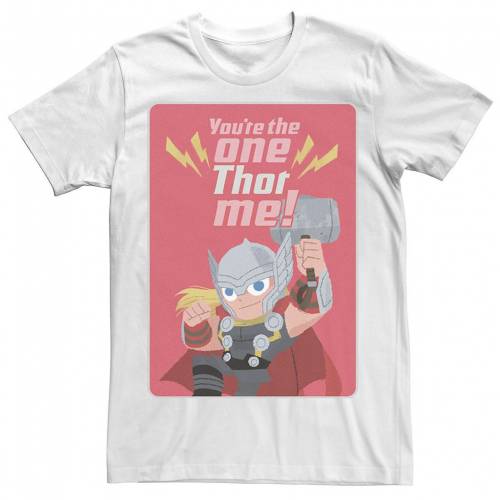 最新の激安 Licensed Character キャラクター Tシャツ 白色 ホワイト You Re Licensed Character Marvel Thor The One Me Valentine Card Tee White メンズファッション トップス Tシャツ カットソー お気にいる Www Clanpulsar Com