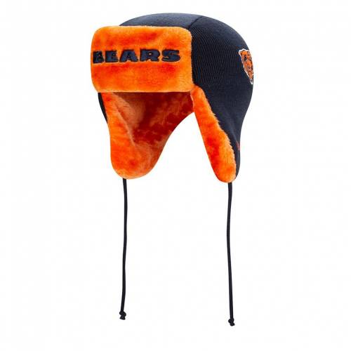 ファッションブランド Hat カジュアル エラ シカゴ ファッション 帽子 ニューエラ チーム New メンズ帽子 Era ゴールデンベアーズ ニット 紺色 カルベアーズ ヘルメット ネイビー ニューエラ ベアーズ メンズ Team Helmet Navy Orange Head Trapper Knit Hat Brs