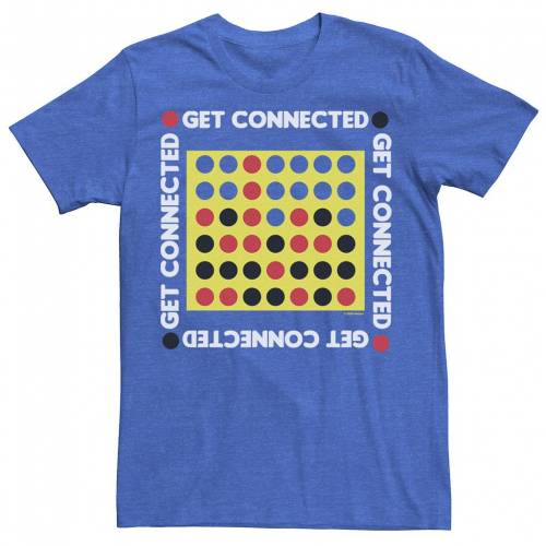 キャラクター ゲーム ボックス Tシャツ ヘザー 【 LICENSED CHARACTER CONNECT FOUR GAME BOX UP TEE / ROYAL HEATHER 】 メンズファッション トップス カットソー｜スニケス