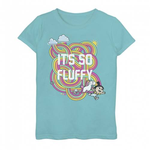 限定価格セール 楽天市場 Licensed Character キャラクター 虹色 レインボー グラフィック Tシャツ 青色 ブルー Licensed Character Despicable Me Minions Agnes Rainbow Tangle Graphic Tee Tahi Blue キッズ ベビー マタニティ トップス スニケス 日本