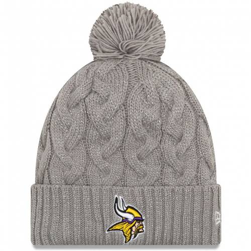 手数料安い 楽天市場 ニューエラ New Era エラ 灰色 グレー グレイ ミネソタ バイキングス ニット ニューエラ Gray Swift Cable Cuffed Knit Hat With Pom Mvk Grey バッグ キャップ 帽子 レディースキャップ 帽子 スニケス 最安 Lpmplampung Kemdikbud Go Id