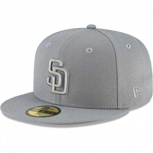 ファッションブランド Era エラ ニューエラ 灰色 グレー グレイ Hat ニューエラ ファッション New カジュアル パドレス ニューエラ サンディエゴ メンズ Gray Storm Tonal 59fifty Fitted Hat Pad Grey スニケス