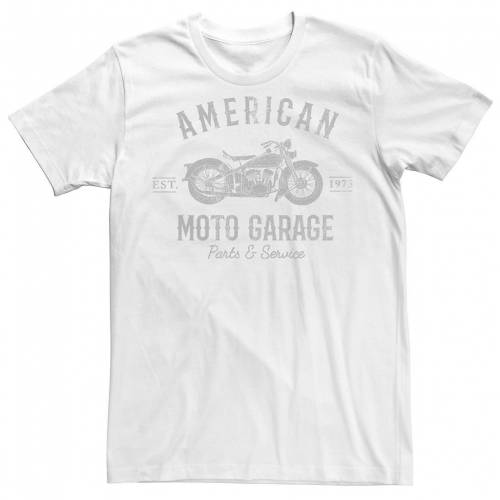 独創的 Licensed Character キャラクター Tシャツ 白色 ホワイト Licensed Character Fifth Sun American Moto Garage Tee White メンズファッション トップス Tシャツ カットソー 国際ブランド Texastankworks Com