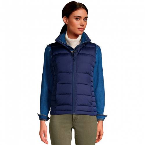 楽天市場 Lands End ダウン ベスト ディープ 紺色 ネイビー Lands End Down Puffer Vest Deep Sea Navy スニケス