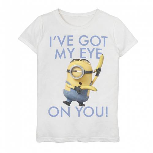 格安人気 楽天市場 Licensed Character キャラクター グラフィック Tシャツ 白色 ホワイト I Ve Licensed Character Despicable Me Minions Stuart Got My Eye Graphic Tee White キッズ ベビー マタニティ トップス Tシャツ スニケス 大注目 Lexusoman Com