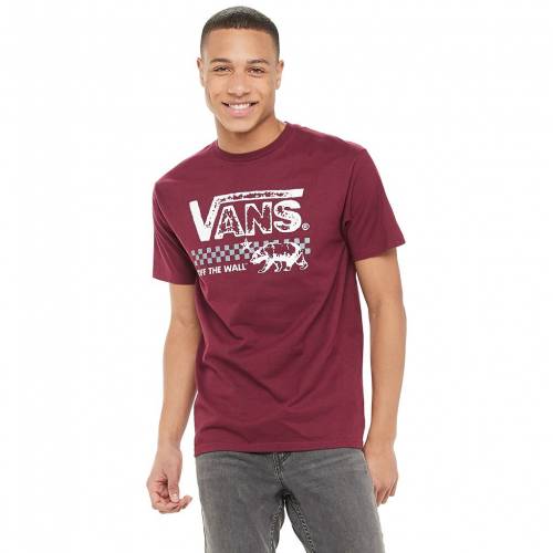 激安本物 バーガンディー ワイン色 Tシャツ グラフィック バンズ Vans ヴァンズ Vans カットソー Tシャツ トップス メンズファッション Bear Burgundy Tee Graphic Tシャツ カットソー Call2inspect Net