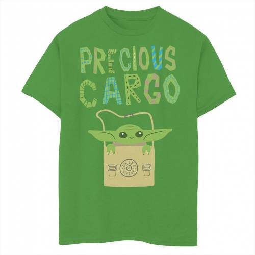 在庫有 Star Wars カーゴ グラフィック Tシャツ スターウォーズ The Mandalorian Precious Cargo Text Graphic Tee Kelly キッズ ベビー マタニティ トップス Tシャツw 楽天市場 Cnoa Ci