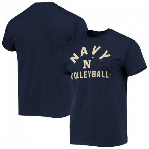 大流行中 Unbranded 紺色 ネイビー ミッドシップメン バレーボール Tシャツ Unbranded Navy Arch Mascot Volleyball Tshirt Nvy メンズファッション トップス Tシャツ カットソー 限定製作 Hillcrestcare Org