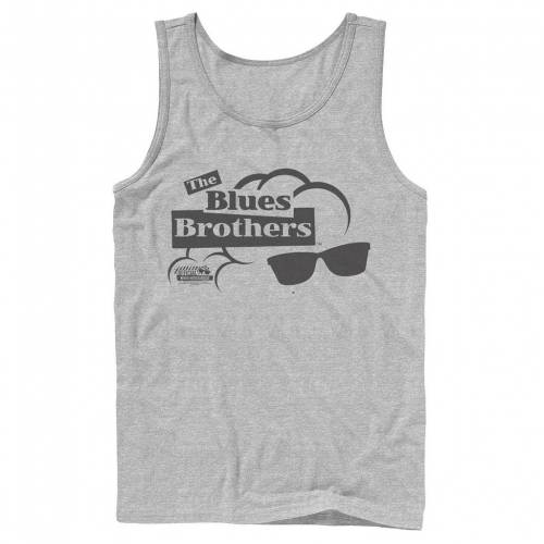 最安 Licensed Character キャラクター ブルース サングラス クラシック ロゴ タンクトップ ヘザー Heather Licensed Character Blues Brothers Sunglasses Classic Logo Tank Athletic メンズファッション トップス T 安い購入 Collezionec2ph Com