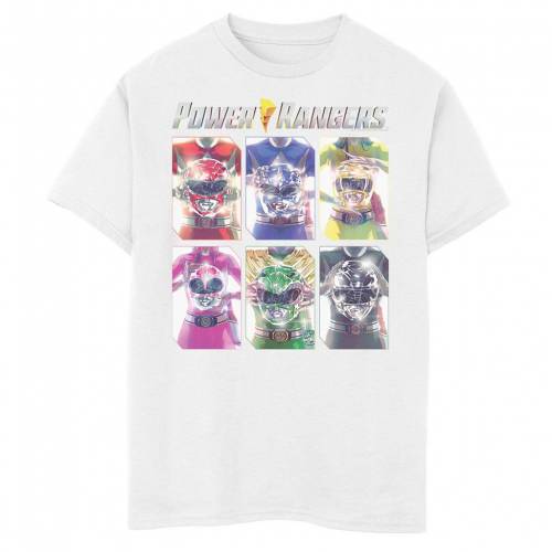 全ての Licensed Character キャラクター パワー レンジャース ヘルメット グラフィック Tシャツ 白色 ホワイト Power Helmet Licensed Character Rangers Hold Panels Graphic Tee White キッズ ベビー マタニティw 激安ブランド Eventfulrents Com