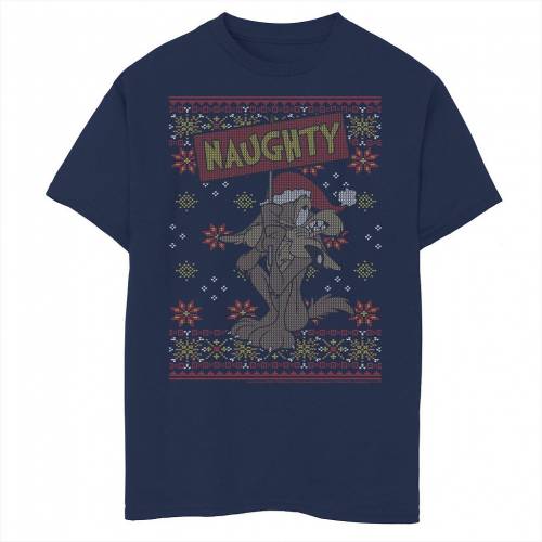 期間限定送料無料 Licensed Character キャラクター クリスマス トレーナー グラフィック Tシャツ 紺色 ネイビー E Licensed Character Looney Tunes Christmas Sweater Wile Coyote Naughty Graphic Tee Navy キッズ ベビー マタニ 爆安プライス Addmarkgroup Com