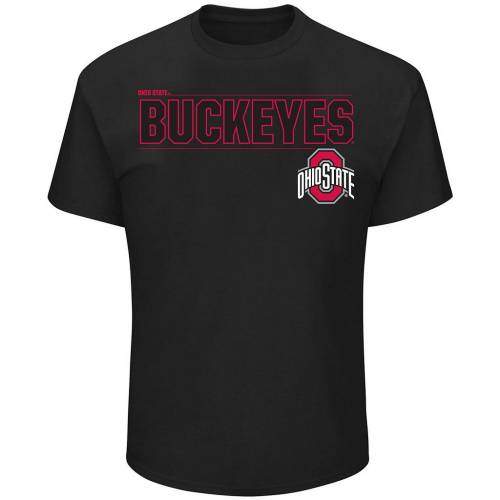 黒色 ブラック オハイオ スケートボード バックアイズ Tシャツ オハイオステイト 大きめ メンズ State Unbranded Black Wordmark Tshirt Osu Ice Org Br