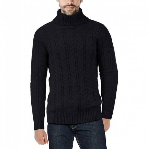 在庫あり 即納 Xray ニット トレーナー 黒色 ブラック Xray Turtleneck Cable Knit Sweater Black メンズファッション トップス ニット セーター 魅了 Blog Jotajota Net Br