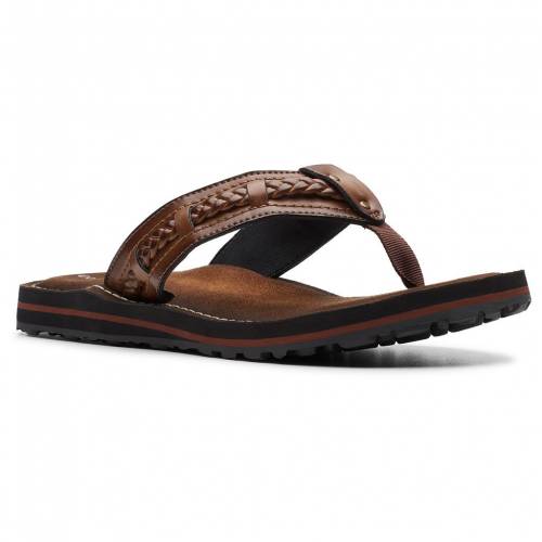クラークス サンダル ハニー 【 CLARKS FENNER NERICE FLIP FLOP SANDALS / HONEY 】