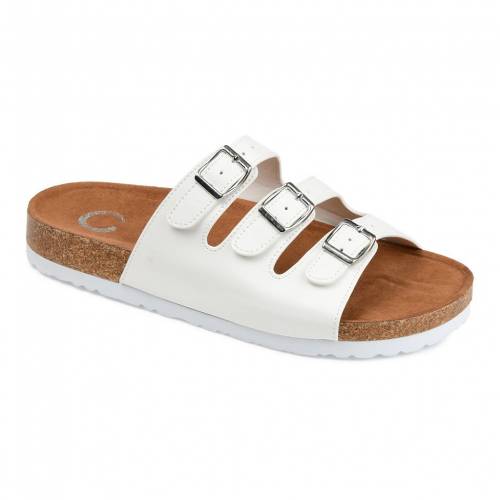 海外最新 楽天市場 Journee Collection コレクション サンダル 白色 ホワイト Journee Collection Desta Sandals White スニケス 美しい Www Greenlife Co Ke