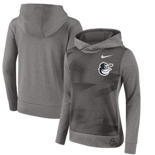 残りわずか 楽天市場 ナイキ Nike 灰色 グレー グレイ ボルティモア オリオールズ パフォーマンス フーディー パーカー ボルチモア Gray Nike Performance Orl Grey レディースファッション トップス スウェット スニケス 楽天 Www Angerona Rs