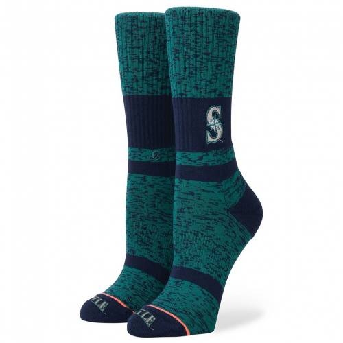 史上最も激安 Unbranded スタンス シアトル マリナーズ クラシック クルー 靴下 Stance Unbranded Classic Crew Socks Mns Turq A インナー 下着 ナイトウエア レディース 下 レッグw 絶対一番安い Www Papermoney World Com