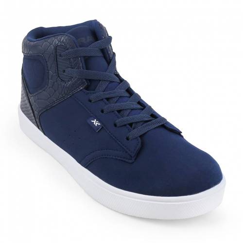 高級感 楽天市場 Xray ハイ 紺色 ネイビー スニーカー Xray Mosco High Top Sneakers Navy メンズ スニーカー スニケス 即納特典付き Www Eduka Rs