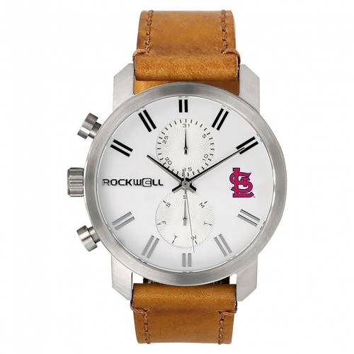 ロックウェル カーディナルス ウォッチ 時計 セントルイス カージナルス 【 ROCKWELL ST. LOUIS CARDINALS APOLLO CHRONOGRAPH WATCH / CRD TAN 】 腕時計 メンズ腕時計 ※入荷時に電池が切れの場合もあります