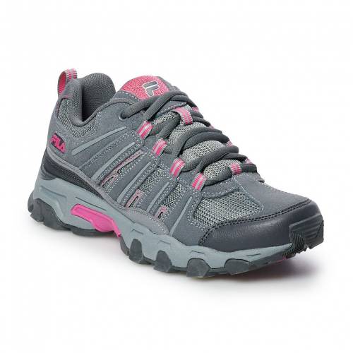 送料無料 フィラ Fila フィラ スニーカー 運動靴 灰色 グレー グレイ ローズ スニーカー Gray Rose Fila Day Hiker Running Shoes Fuchsia 新しいコレクション Blog Belasartes Br