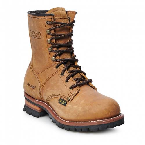 男女兼用 その他 ブラウン 茶色 ブーツ Adtec ワークブーツs ブーツ メンズ Brown Logger Resistant Water 1421 Adtec Fah Co Bw