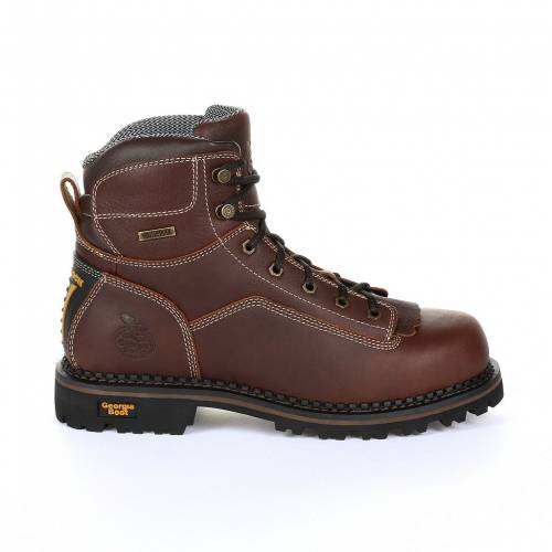 ジョージアブーツ ジョージア ブーツ ヒール 茶色 ブラウン ワークブーツS 【 GEORGIA BOOTS LOGGERS LOW HEEL WORK BOOTS / BROWN 】 メンズ 39,585円