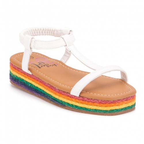 サンダル ベビーグッズも大集合 Miller Olivia オリビアミラー アンプ White Sandals Espadrille Amp Miller Olivia キッズ ジュニア S ホワイト 白色 サンダル