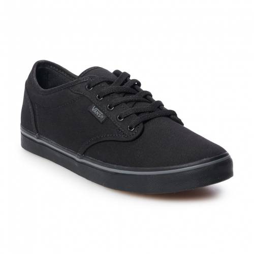 包装無料 送料無料 ヴァンズ Vans バンズ スケート スニーカー 運動靴 黒色 ブラック スニーカー Vans Skate Atwood Low Shoes Black 21超人気 Stopinsectes Com