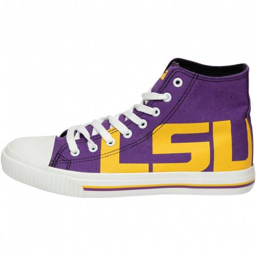 激安通販の Unbranded ルイジアナステイト タイガース ロゴ ハイ スニーカー 運動靴 紫 パープル ファイティングタイガース スニーカー Purple Unbranded Big Logo High Top Shoes Lsu メンズ スニーカー メーカー公式ショップ Qchfoundation Ca