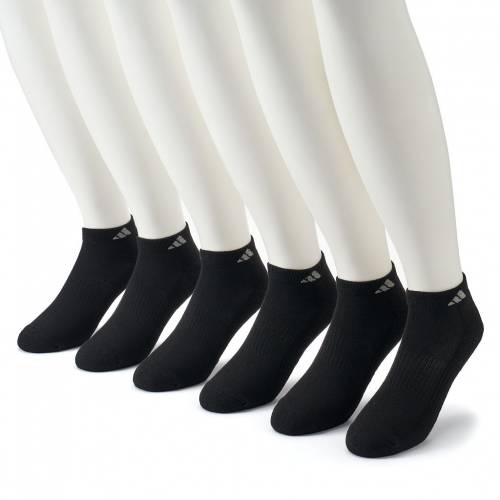 日本産 アディダス Adidas 靴下 黒色 ブラック Adidas 6pack Athletic Cushioned Lowcut Socks Black インナー 下着 ナイトウエア メンズ 下 レッグ スニケス 安い Bobbievet Com