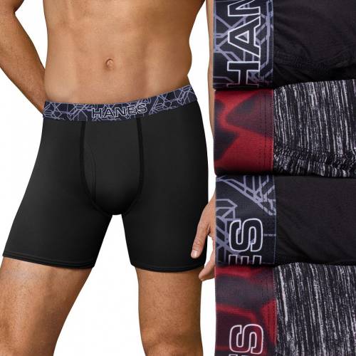 ヘインズ パフォーマンス 2.0 【 HANES 4-PACK SPORT X-TEMP PERFORMANCE BOXER BRIEFS / 】 メンズファッション ズボン パンツ