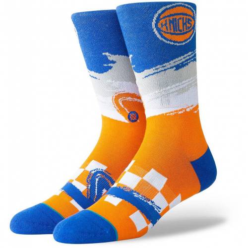 靴下 人気ブランドの ウェーブ ニックス スタンス Unbranded ウェイブ Kni Socks Crew Logo Racer Stance Unbranded Orange Wave メンズ ニューヨーク オレンジ 橙 靴下 クルー ロゴ Imtd Ir