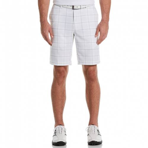 地べた ゴルフ さる股引き 二分の一ズボン下 【 GRAND SLAM 10 MOTIONFLOW 360 PLAID GOLF SHORTS / 】 メンズ流行り物 ズボン