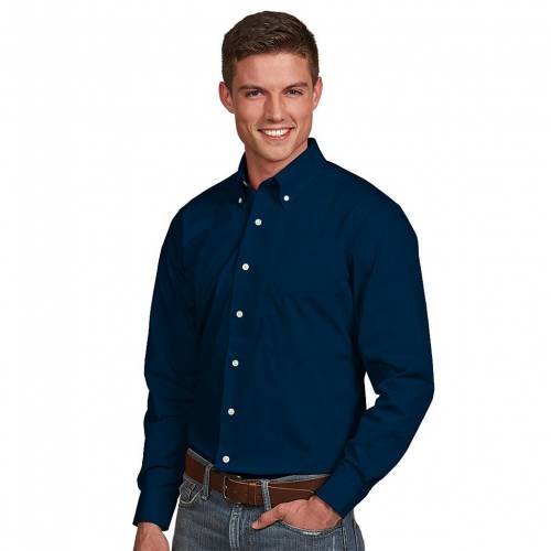 新着商品 アンティグア Antigua ソリッド ボタンダウン 紺色 ネイビー Antigua Dynasty Modernfit Solid Buttondown Shirt Navy メンズファッション トップス 新しいコレクション Www Audiomercados Com